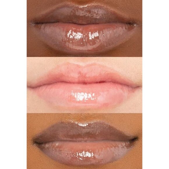 Uoma Beauty by Sharon C Floss Gloss in Peachy NEW - Picture 2 of 5